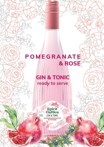 foto van fles Pomegranate & Rose